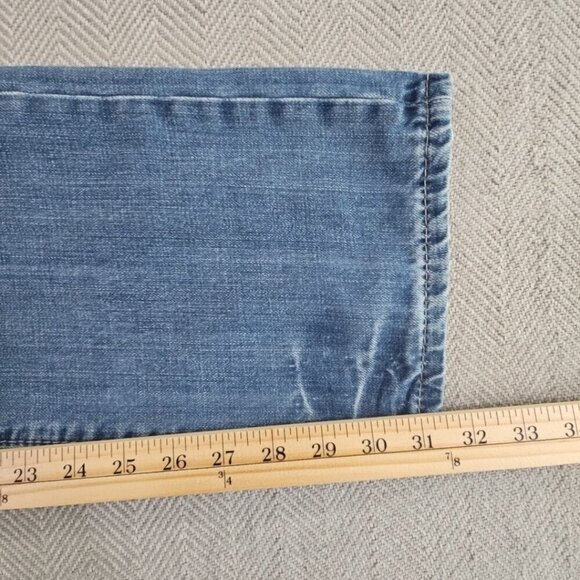 Chip & Pepper Ike Jeans Men 38x32  Relaxed Straight Whiskered Denim Pants EUC - Picture 7 of 16